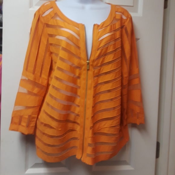 Peter Nygard Jackets & Blazers - Peter Nygard Orange Jacket